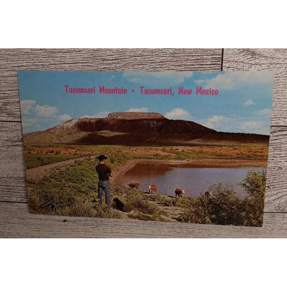 Vintage Postcard Tucumcari New Mexico Highway 66‎ Travel Souvenir Ephemera